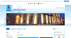 Desktop Screenshot of comune.arnesano.le.it